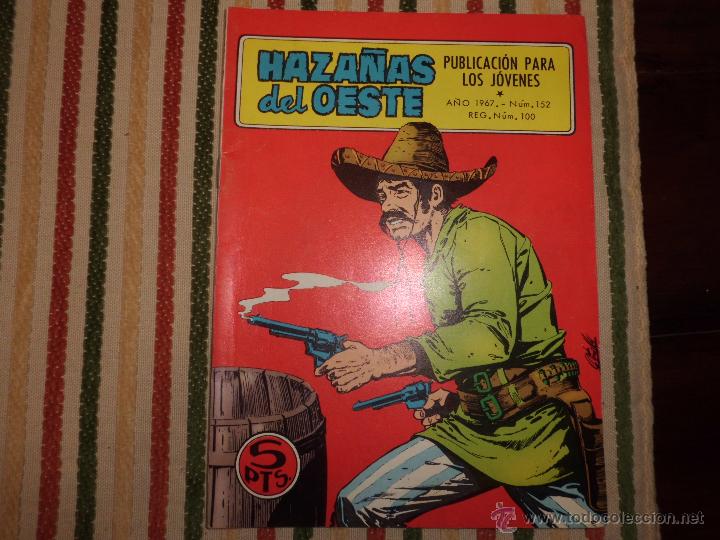 Tebeos: HAZA&Ntilde;AS DEL OESTE N&ordm; 152 TORAY - Foto 1