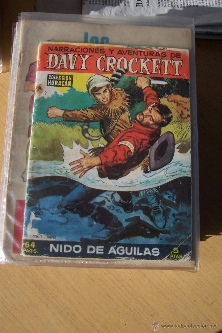Tebeos: toray.- colecci&oacute;n hurac&aacute;n n&ordm; 3 y 6 av. de Davy crockett - Foto 1