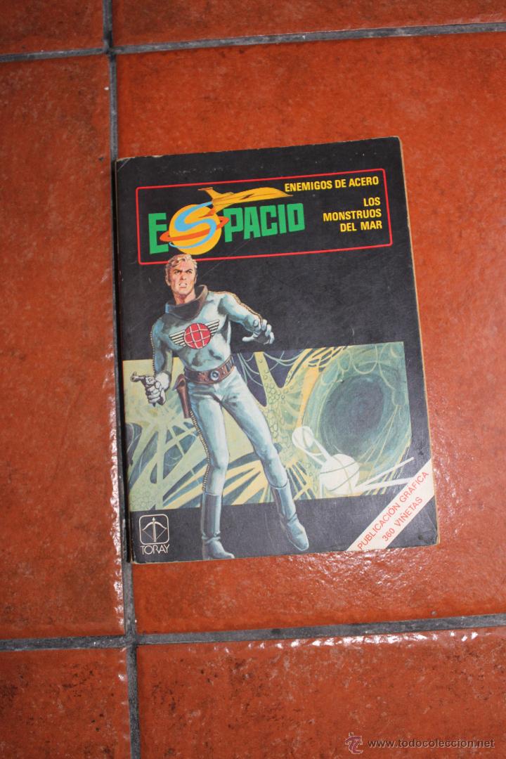 Tebeos: ESPACIO N&ordm; 8: ENEMIGOS DE ACERO; LOS MONSTRUOS DEL MAR - Foto 1