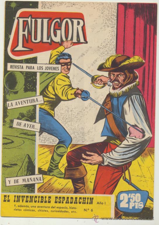 Tebeos: Fulgor n&ordm;  6.  Toray   1960. - Foto 1