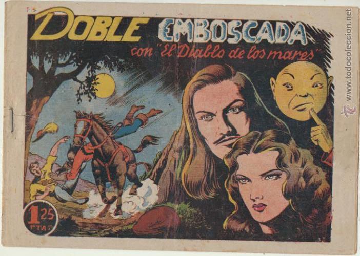 Tebeos: El Diablo de los Mares n&ordm; 32. Toray 1947. - Foto 1