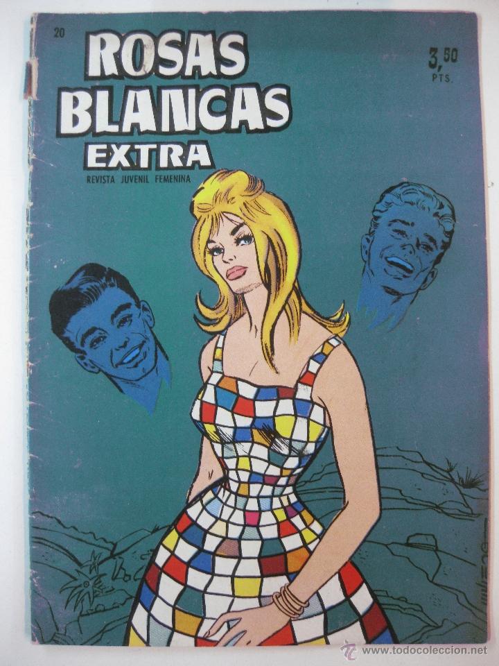 Tebeos: ROSAS BLANCAS EXTRA N&ordm; 20. - Foto 1