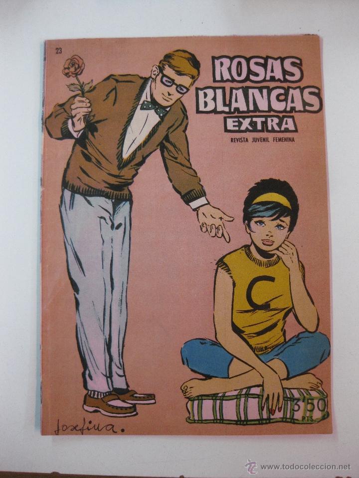Tebeos: ROSAS BLANCAS EXTRA N&ordm; 23. - Foto 1