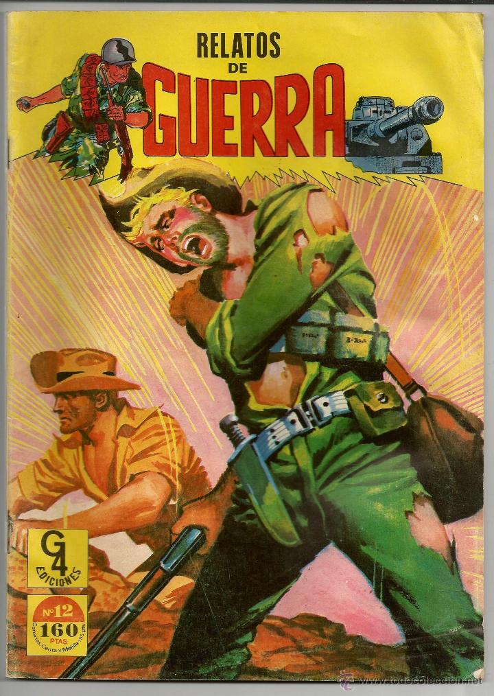 Tebeos: RELATOS DE GUERRA N&ordm; 12 - EDICIONES G4 - TORAY 1987 - Foto 1