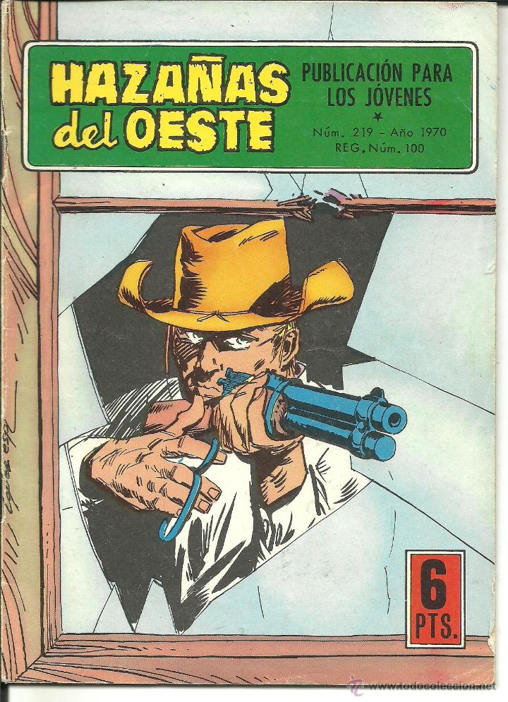Tebeos: HAZA&Ntilde;AS DEL OESTE 219 - Foto 1