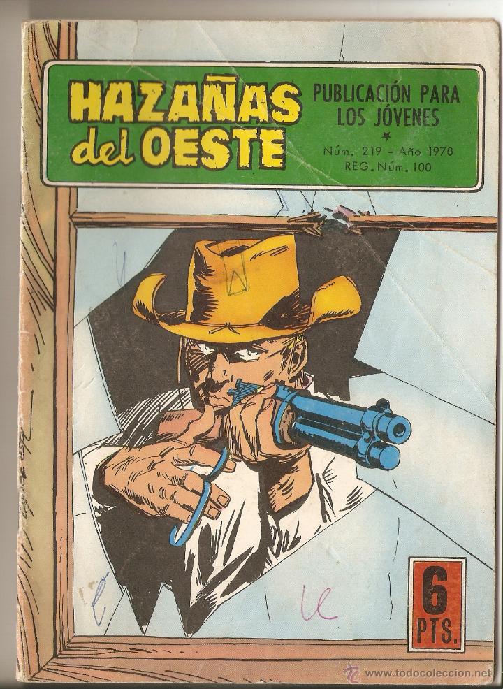 Tebeos: HAZA&Ntilde;AS DEL OESTE - n&ordm; 219 - EDICIONES TORAY - Foto 1