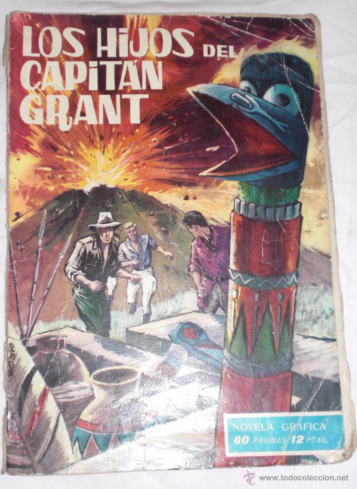 Tebeos: Comic los hijos del capitan Grant - Foto 1