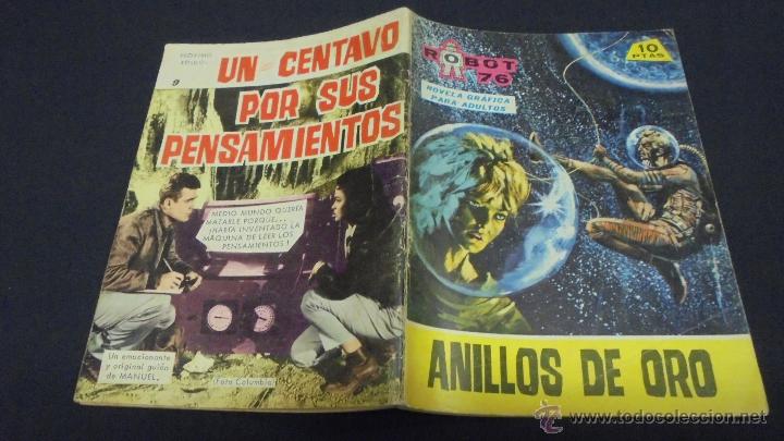 Tebeos: ROBOT 76 PRESENTA ANILLOS DE ORO. N&ordm; 9. EDICIONES TORAY. - Foto 1