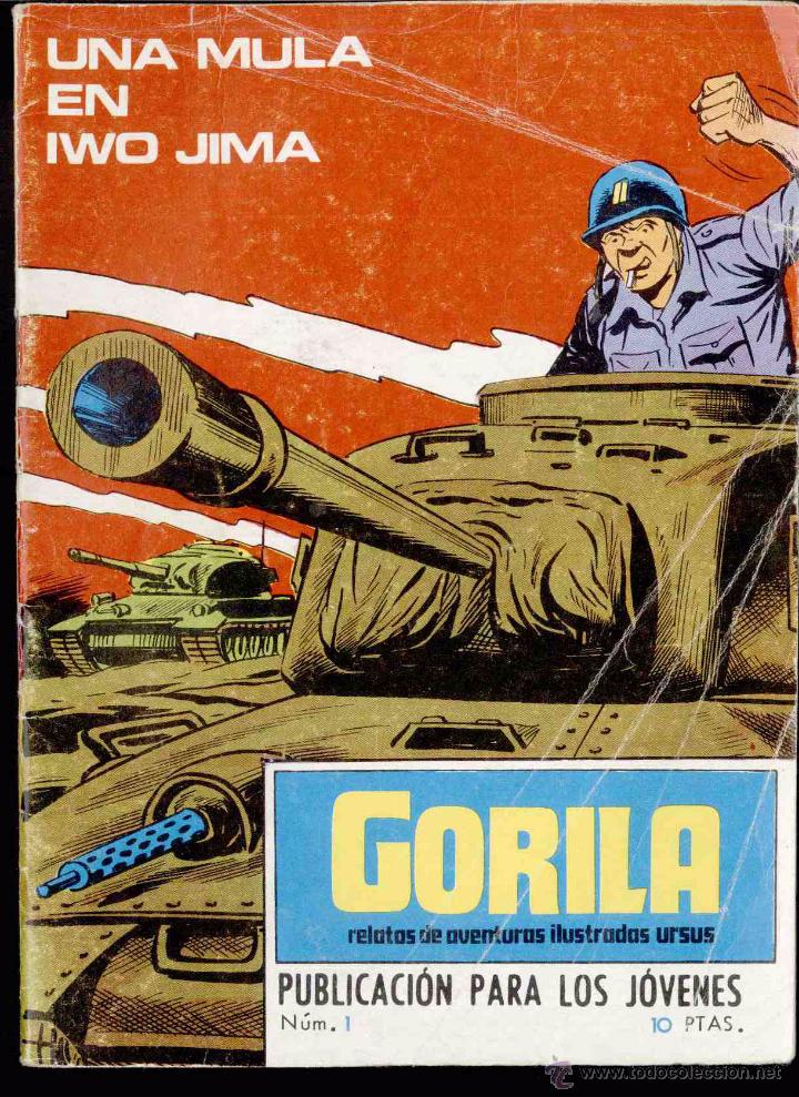 Tebeos: GORILA , UNA MULA EN IWO JIMA N&ordm; - Foto 1