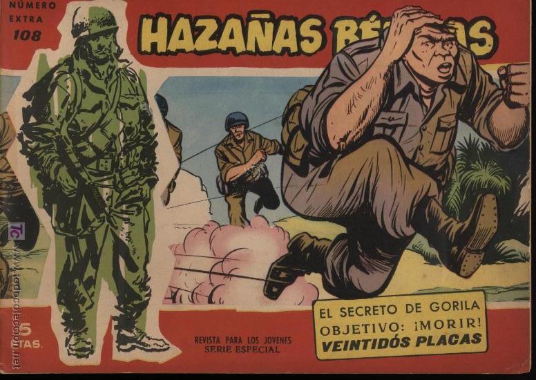 Tebeos: Haza&ntilde;as B&eacute;licas Serie Roja Extra n&ordm; 108 - Foto 1