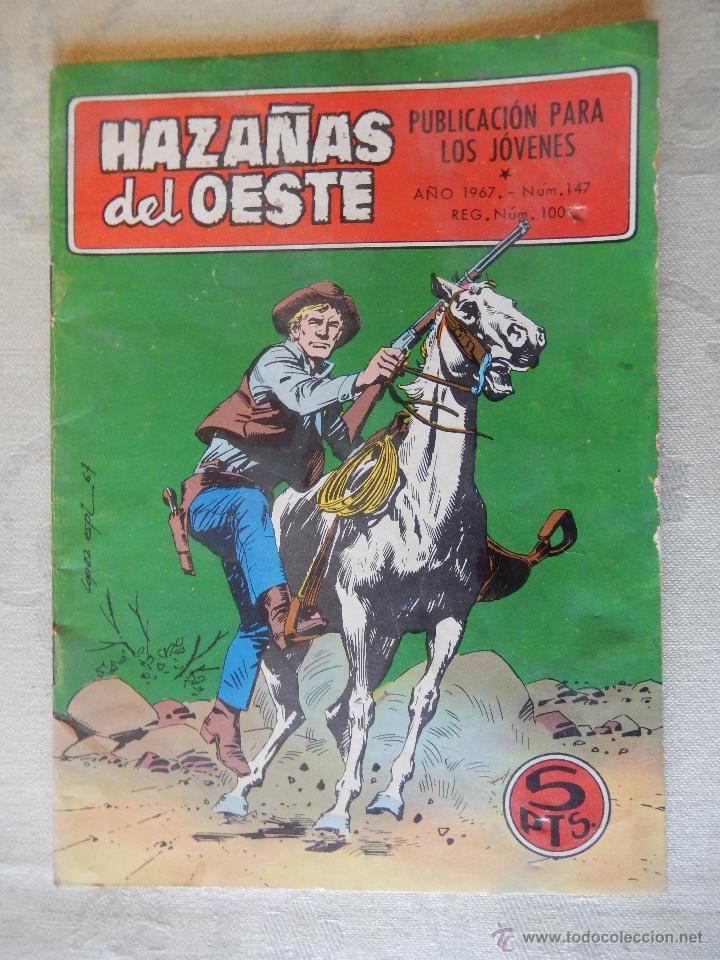 Tebeos: Haza&ntilde;as del oeste n&ordm;147, Joe, El gigant&oacute;n - Foto 1