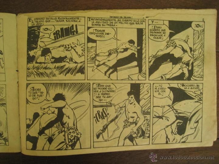 Tebeos: TAMAR - EN BUSCA DEL PELIGRO , N&ordm; 67 - EDICIONES TORAY 1961. - Foto 2