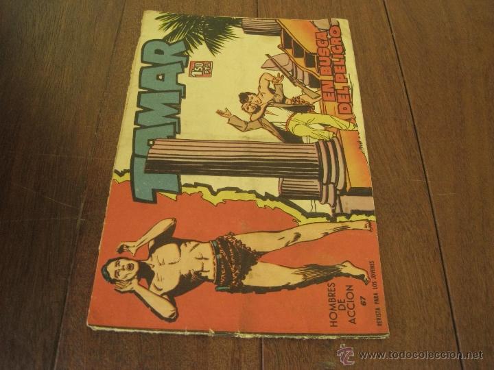 Tebeos: TAMAR - EN BUSCA DEL PELIGRO , N&ordm; 67 - EDICIONES TORAY 1961. - Foto 8