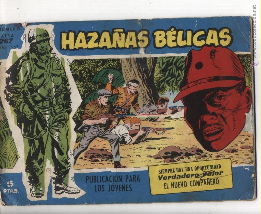 Tebeos: Haza&ntilde;as B&eacute;licas  Azul n&ordm;  267. - Foto 1