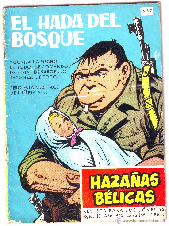 Tebeos: HAZA&Ntilde;AS BELICAS. GORILA. EL HADA DEL BOSQUE - Foto 1