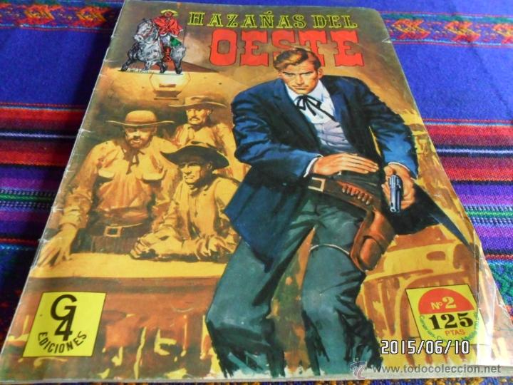 Tebeos: HAZA&Ntilde;AS DEL OESTE N&ordm; 2. EDICIONES G4 TORAY 1987. 125 PTS. - Foto 1