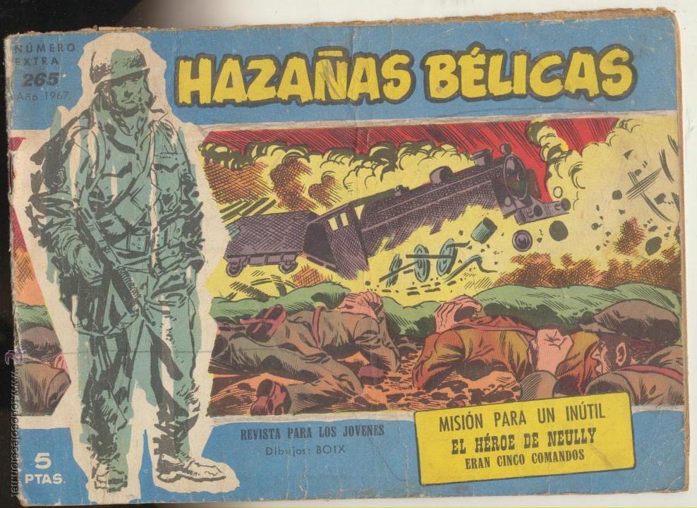 Tebeos: Haza&ntilde;as B&eacute;licas  Azul Extra n&ordm;  265. - Foto 1