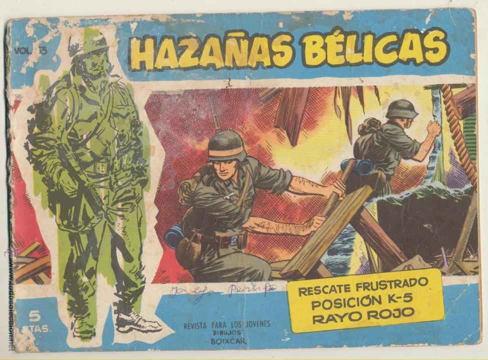 Tebeos: Haza&ntilde;as B&eacute;licas  Azul n&ordm;  63. - Foto 1