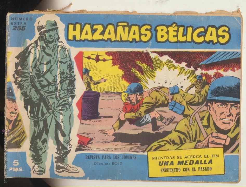 Tebeos: Haza&ntilde;as B&eacute;licas  Azul Extra n&ordm;  255. - Foto 1