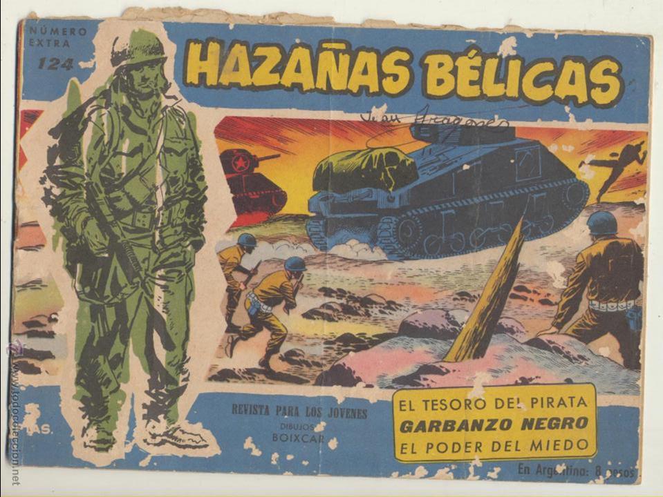 Tebeos: Haza&ntilde;as B&eacute;licas  Azul Extra n&ordm;  124. - Foto 1