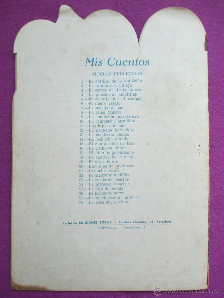 Tebeos: TEBEO, LA ROSA SIN PERFUME, N&ordm; 28, MIS CUENTOS, TORAY, - Foto 2