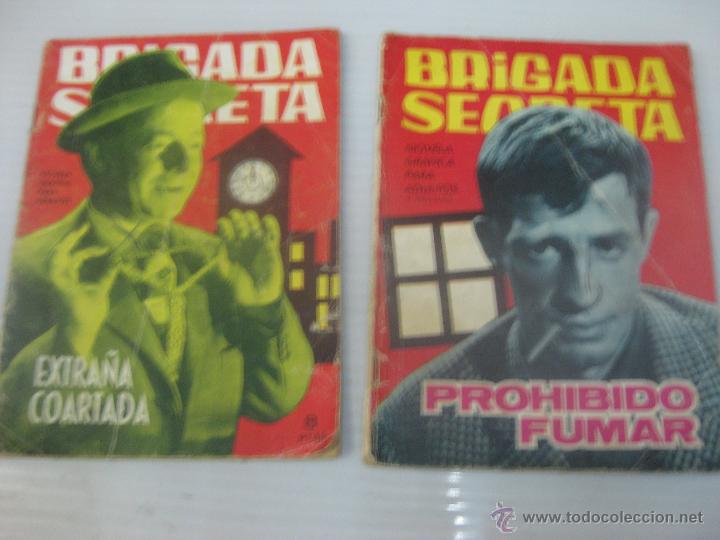 Tebeos: 2 brigada secreta uno a&ntilde;o 1964 otro 1965 - Foto 1