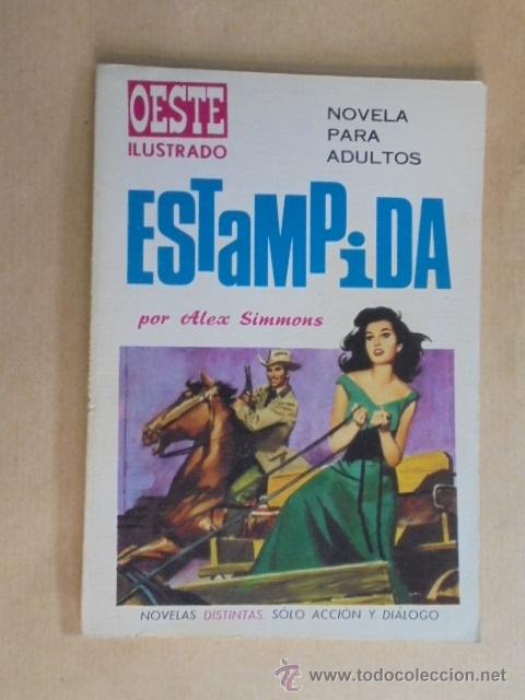 Tebeos: OESTE ILUSTRADO N&ordm; 21 - TORAY - 1969 - ESTAMPIDA / ALEX SIMMONS - Foto 1