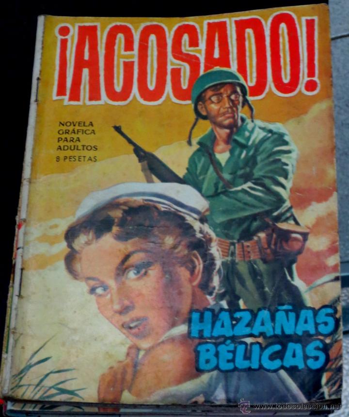 Tebeos: &iexcl;ACOSADO! HAZA&Ntilde;AS B&Eacute;LICAS EDICIONES TORAY A&Ntilde;O 1965 - Foto 1