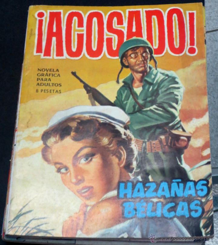 Tebeos: &iexcl;ACOSADO! HAZA&Ntilde;AS B&Eacute;LICAS EDICIONES TORAY A&Ntilde;O 1965 - Foto 1