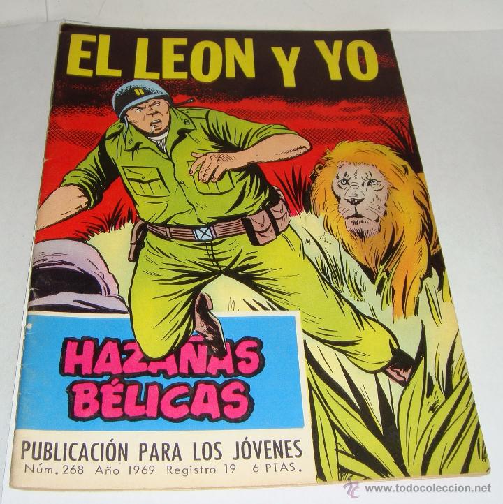 Tebeos: HAZA&Ntilde;AS BELICAS - N&ordm; 268 - EL LEON Y YO - EDICIONES TORAY - Foto 1