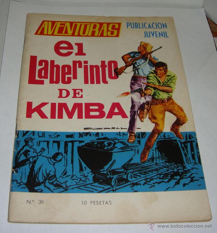 Tebeos: AVENTURAS N&ordm; 39 EL LABERINTO DE KIMBA EDITORIAL TORAY - Foto 1