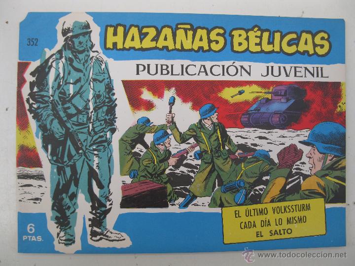 Tebeos: HAZA&Ntilde;AS B&Eacute;LICAS - N&ordm; 352 - EDICIONES TORAY. - Foto 1