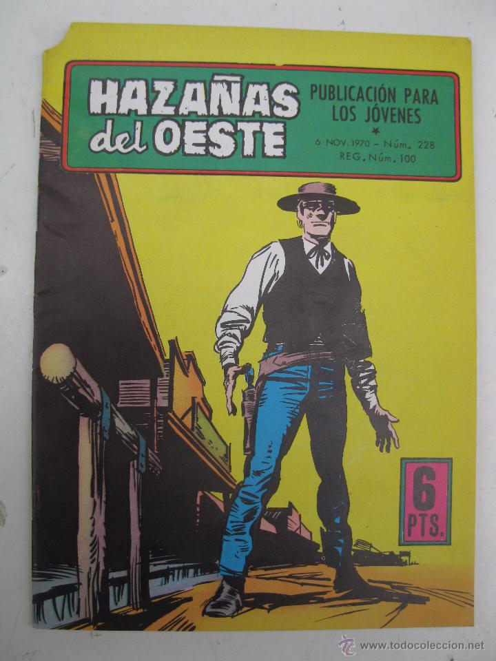 Tebeos: HAZA&Ntilde;AS DEL OESTE - N&ordm; 228 - EDICIONES TORAY - A&Ntilde;O 1970. - Foto 1