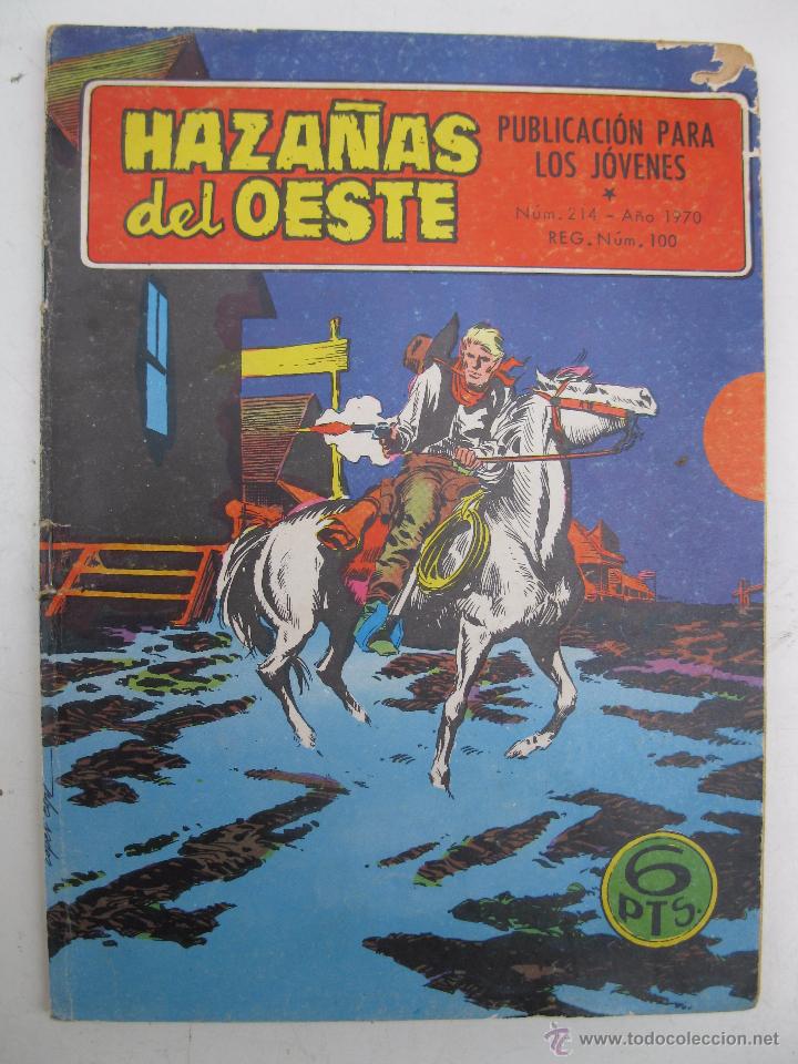 Tebeos: HAZA&Ntilde;AS DEL OESTE - N&ordm; 214 - EDICIONES TORAY - A&Ntilde;O 1970. - Foto 1