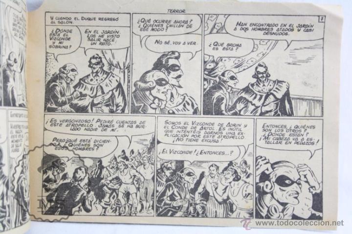 Tebeos: C&oacute;mic Capit&aacute;n Coraje. N&ordm; 31. Terror - Ed. Toray, A&ntilde;o 1958 - Foto 2