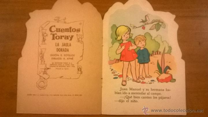 Tebeos: CUENTOS TORAY - LA JAULA DORADA (E. Sotillos/ Ayn&eacute; A.) - N&ordm; 178 - 1966 - ESPA&Ntilde;A - IMPECABLE - Foto 2
