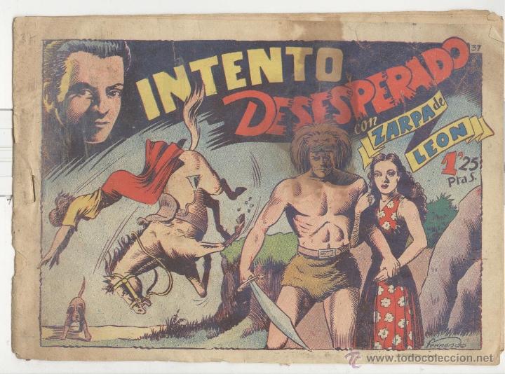Tebeos: Toray.edici&oacute;n original . zarpa de leon 37. intento desesperado - Foto 1