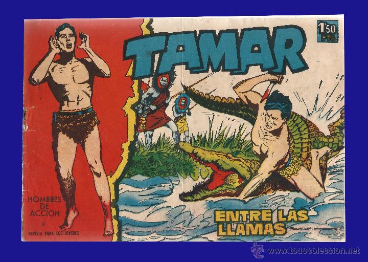 Tebeos: TAMAR - ENTRE LAS LLAMAS - EDICIONES TORAY - N&ordm; 10 - Foto 1
