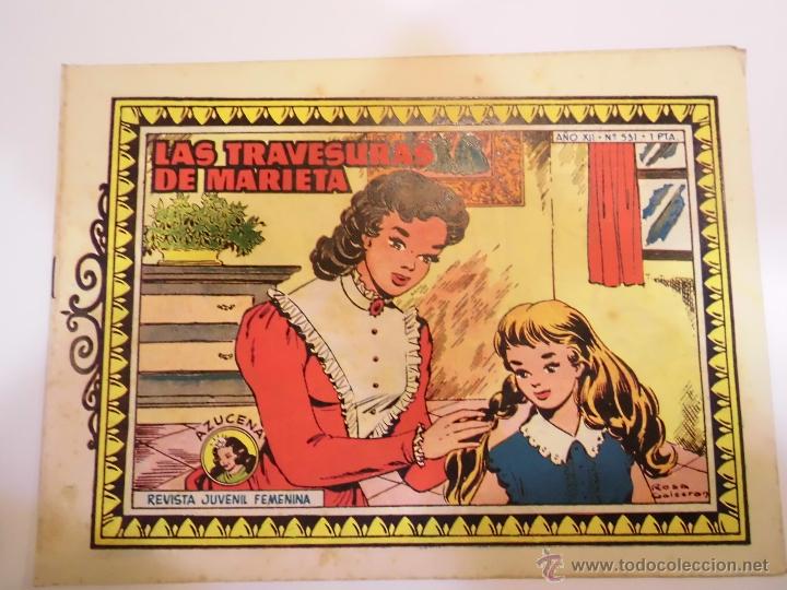 Tebeos: AZUCENA - NUM 551 - EDICIONES TORAY - Foto 1