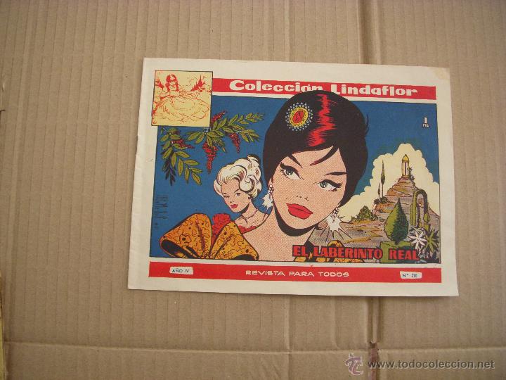 Tebeos: COLECCI&Oacute;N LINDA FLOR N&ordm; 210, EDITORIAL TORAY - Foto 1