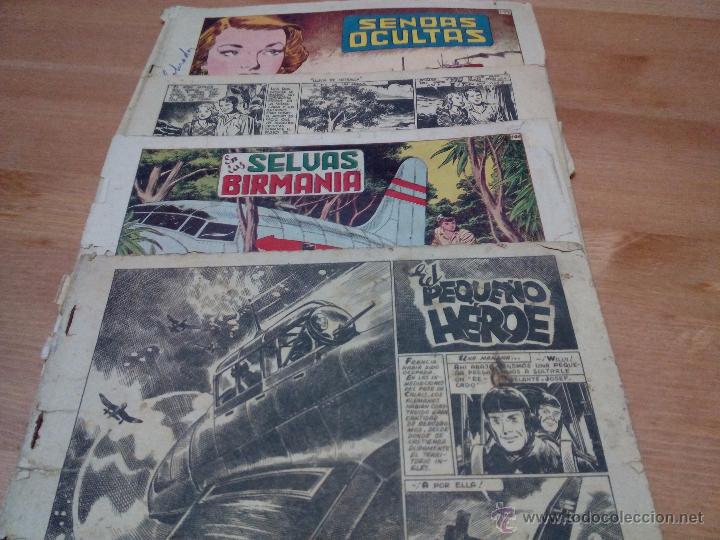 Tebeos: Lote de 4 Haza&ntilde;as b&eacute;licas en mal estado - Foto 1