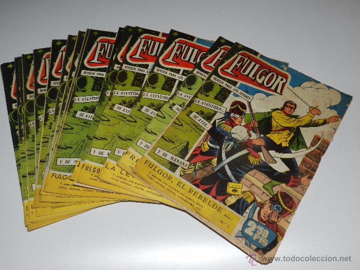 Tebeos: (M3) FULGOR - COLECCION COMPLETA ( 20 NUMEROS ) EDC TORAY 1960 - Foto 1