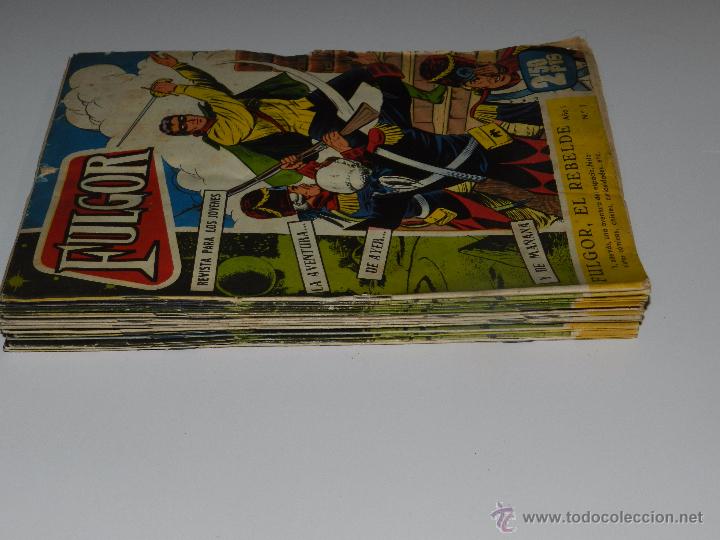 Tebeos: (M3) FULGOR - COLECCION COMPLETA ( 20 NUMEROS ) EDC TORAY 1960 - Foto 3