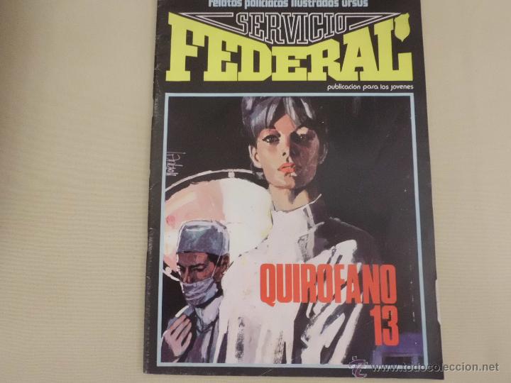Tebeos: SERVICIO FEDERAL N&ordm; 2 EDICIONES TORAY - Foto 1