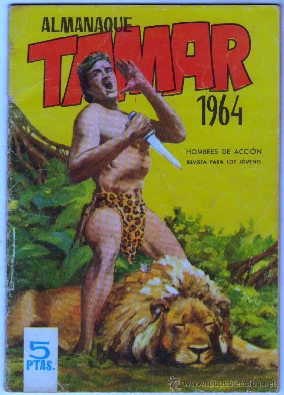 Tebeos: TAMAR ALMANAQUE 1964 ORIGINAL, BIEN CONSERVADO - Foto 1