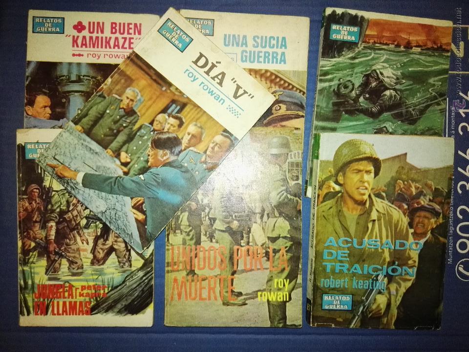 Tebeos: Lote de 7 ejemplares de RELATOS de GUERRA - Foto 1