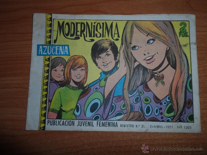 Tebeos: AZUCENA N&ordm; 1202 EDITORIAL TORAY ORIGINAL - Foto 1