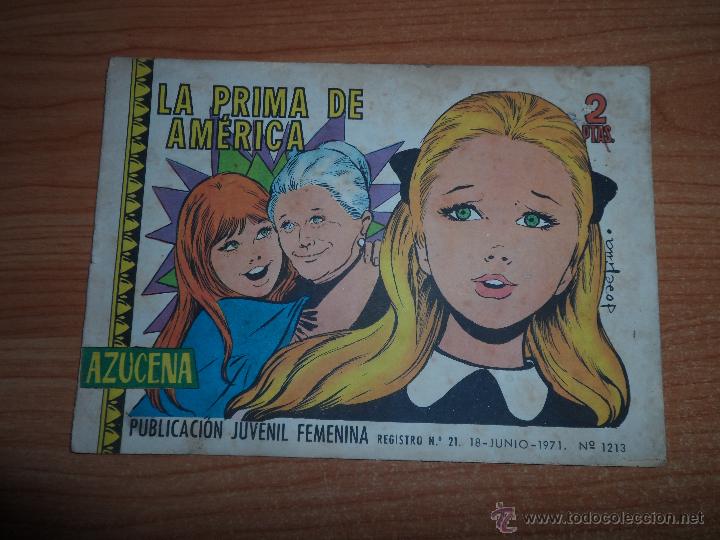 Tebeos: AZUCENA N&ordm; 1213 EDITORIAL TORAY ORIGINAL - Foto 1