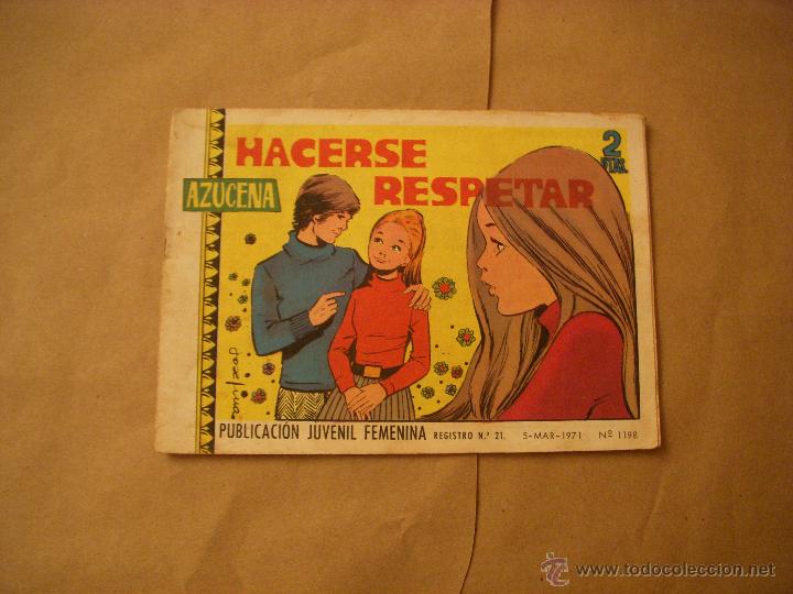 Tebeos: AZUCENA N&ordm; 1198, EDITORIAL TORAY - Foto 1