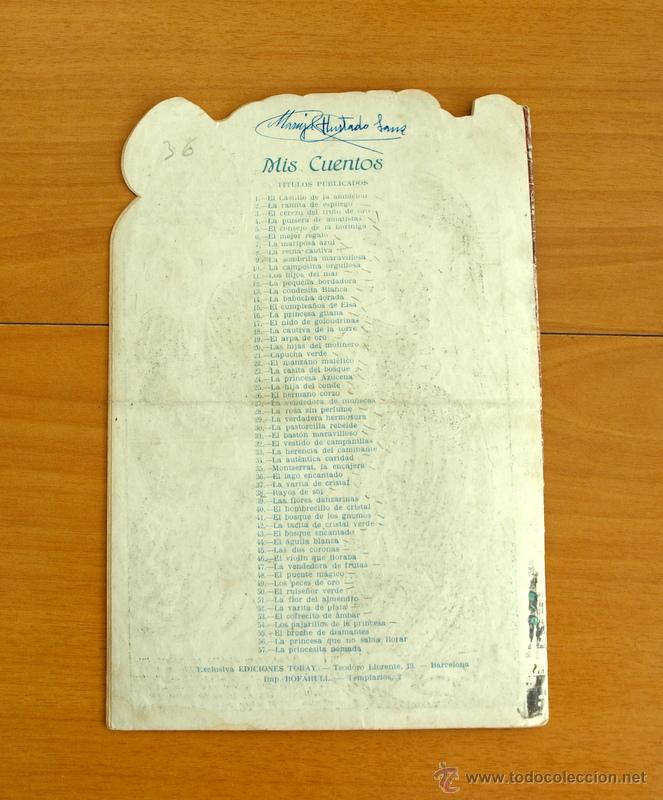Tebeos: Colecci&oacute;n mis Cuentos n&ordm; 57 - Ediciones Toray - Foto 2